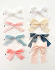Flower name banner with bows