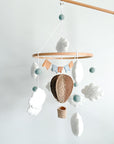 Boucle mobile with air ballon