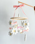 Goose mobile with daisies