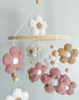 Boucle mobile with flowers
