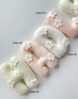 Name banner with daises