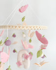 Mobile with butterflies