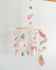 Mobile with butterflies