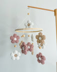 Boucle mobile with flowers