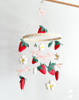 Vintage strawberry mobile