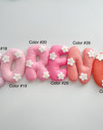 Name banner with daises