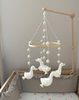 Minimalist geese mobile