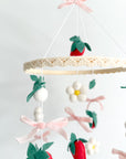 Vintage strawberry mobile