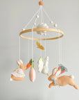 Garden rabbit mobile