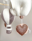 Elephant mobile for baby girl