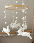 Minimalist bunny mobile