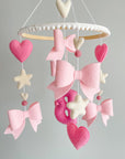 Mobile with bows
