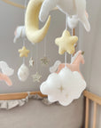 Light pink unicorn mobile