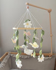Goose mobile with daises