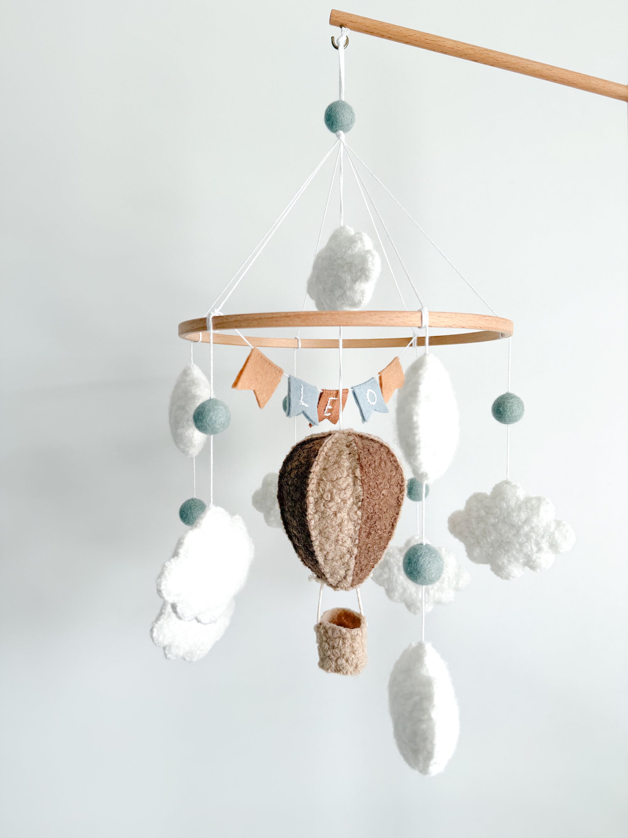 Boucle mobile with air ballon