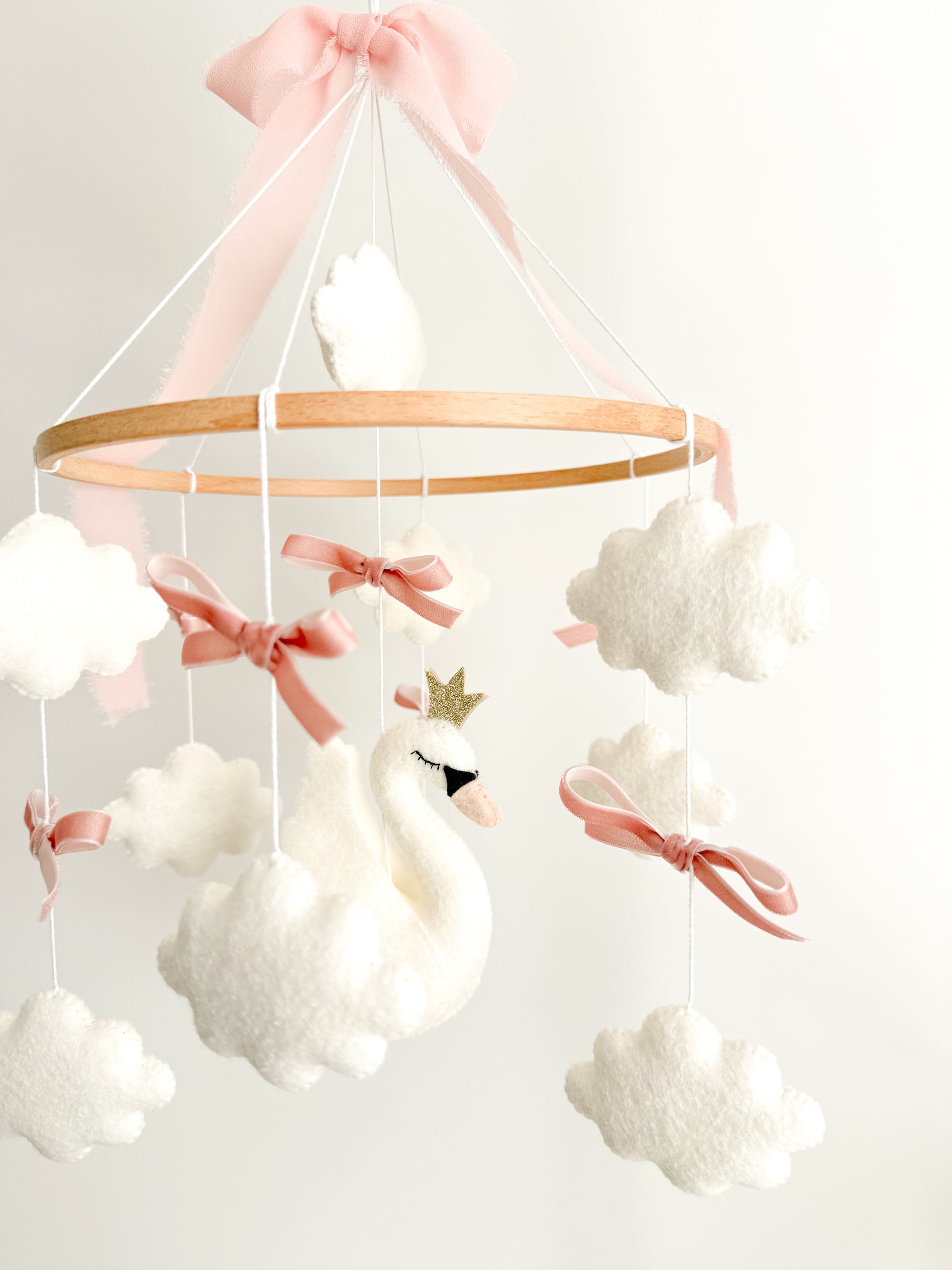 Mobile with a swan