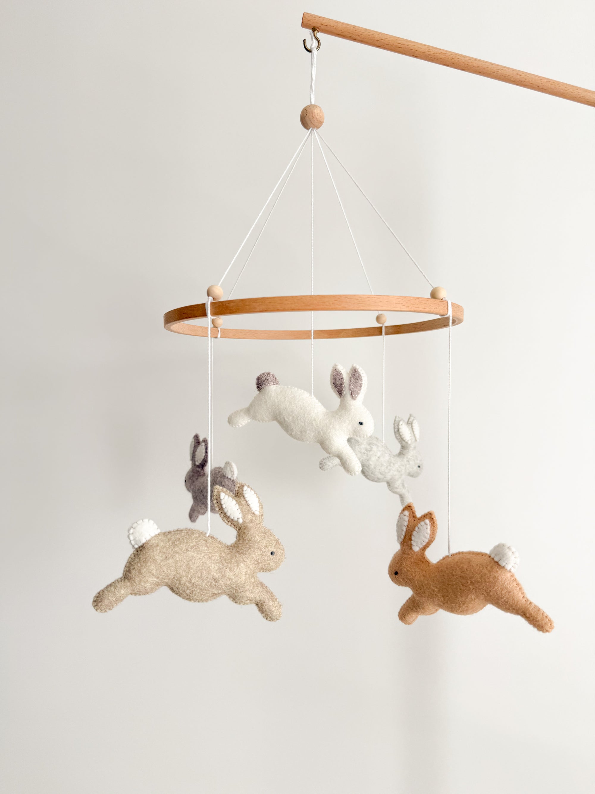 Minimalist bunny mobile