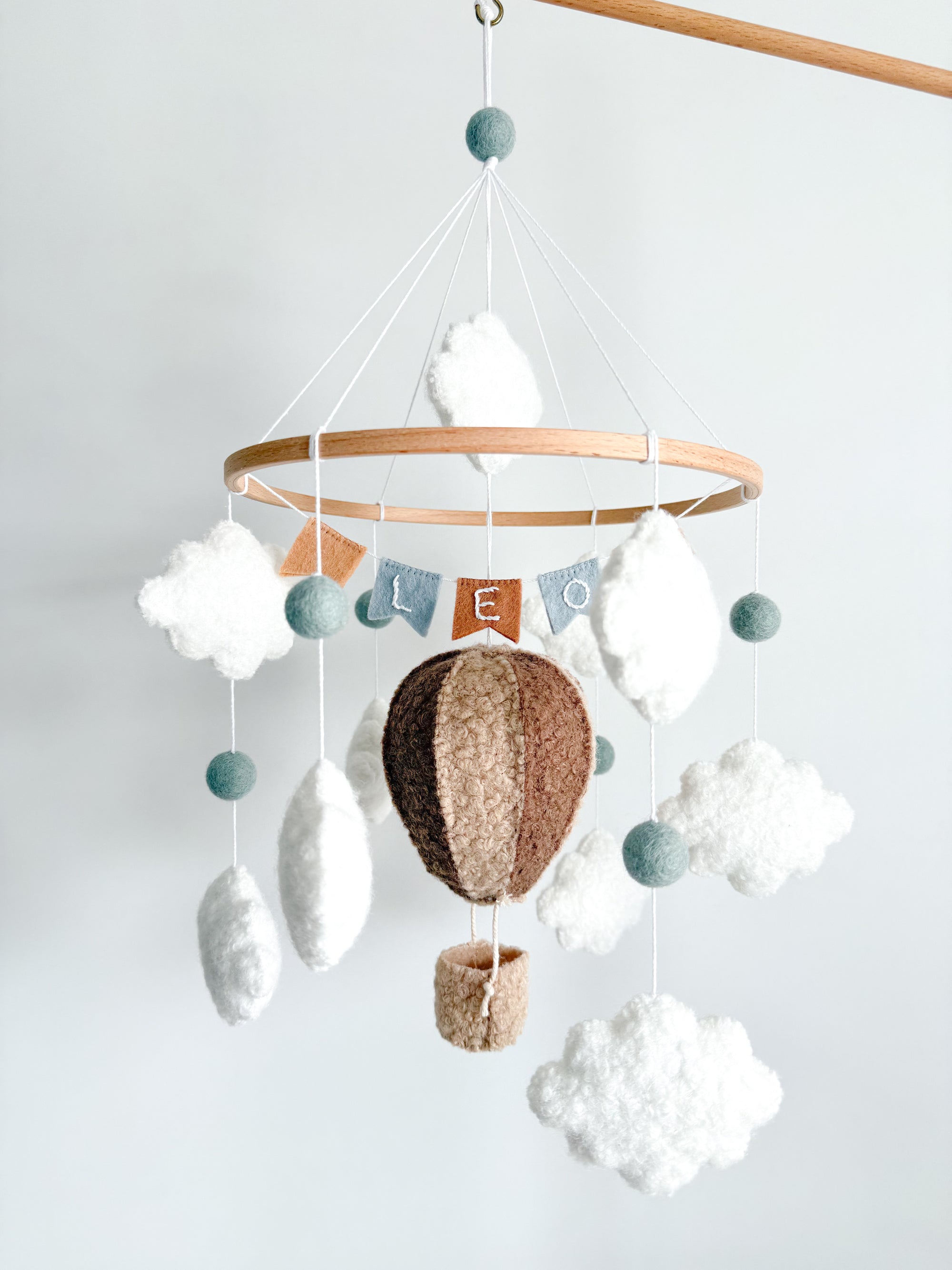 Boucle mobile with air ballon
