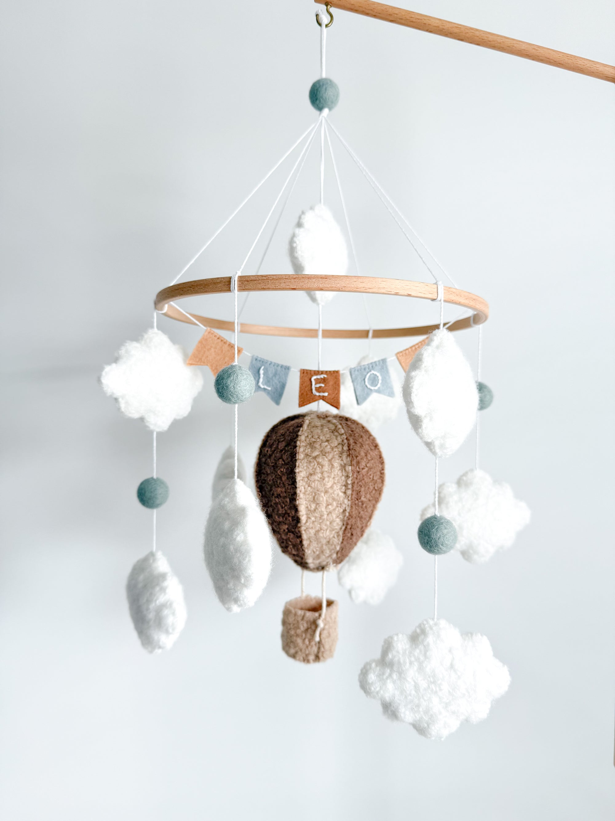 Boucle mobile with air ballon