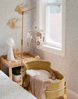 Boucle mobile with flowers