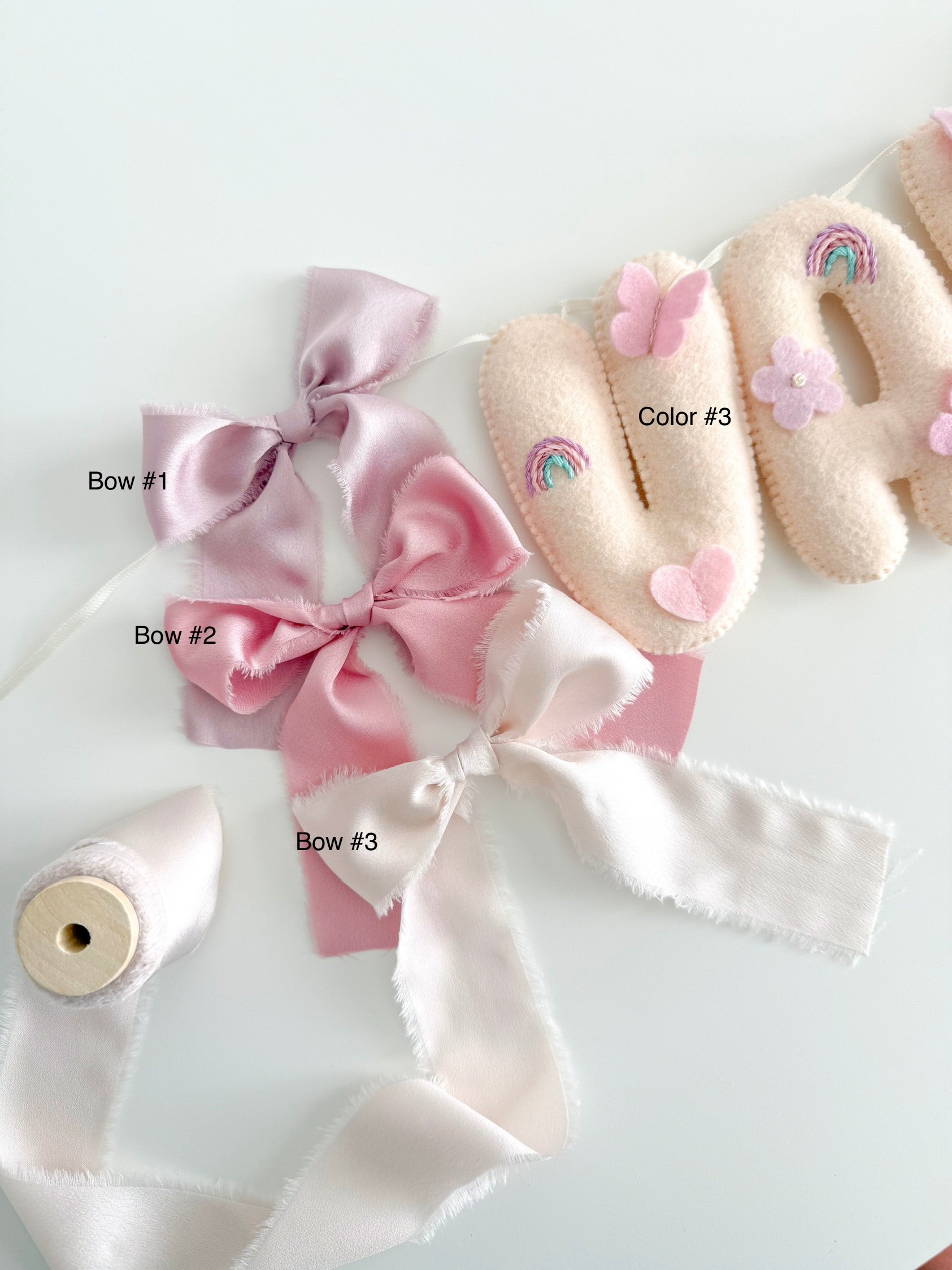 Rainbow Nursery Name Banner