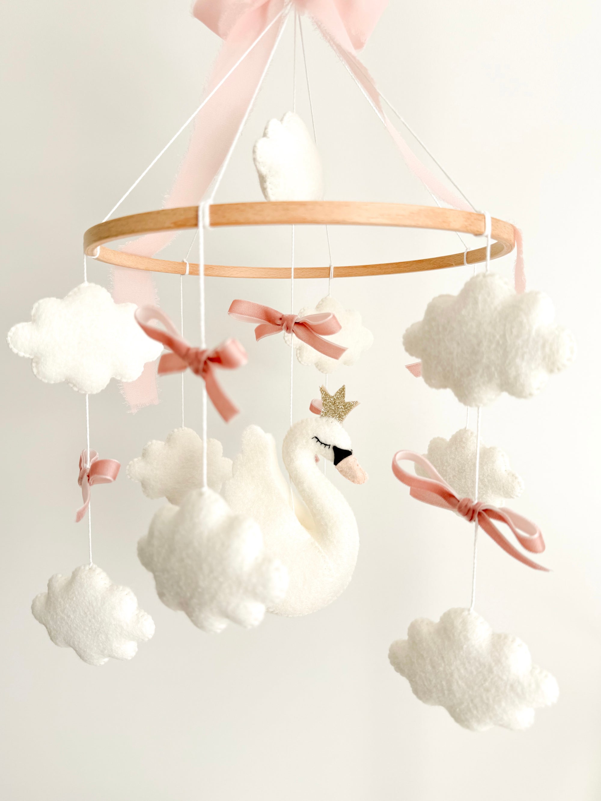 Mobile with a swan