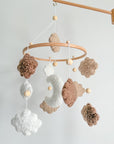 Boucle mobile with clouds and moon