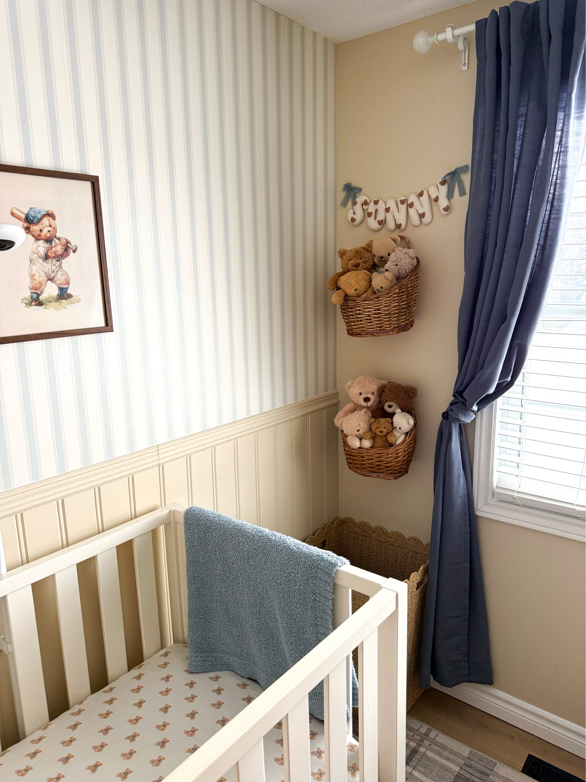 Teedy bear name banner