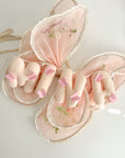 Name banner with butterflies