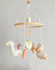 Garden rabbit mobile