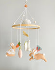 Garden rabbit mobile