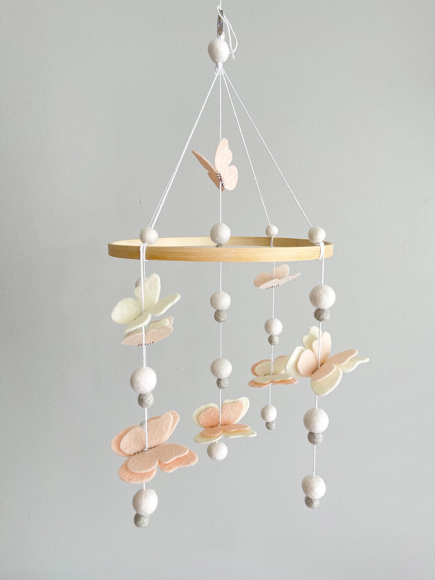 Minimalist butterfly mobile