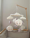 Elephant mobile for baby boy