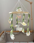 Goose mobile with daises