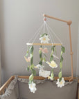 Goose mobile with daises