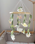 Goose mobile with daises