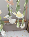 Goose mobile with daises