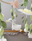 Goose mobile with daises