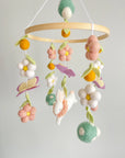 Fairy mobile with bunny