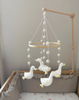 Minimalist geese mobile