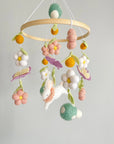 Fairy mobile with bunny
